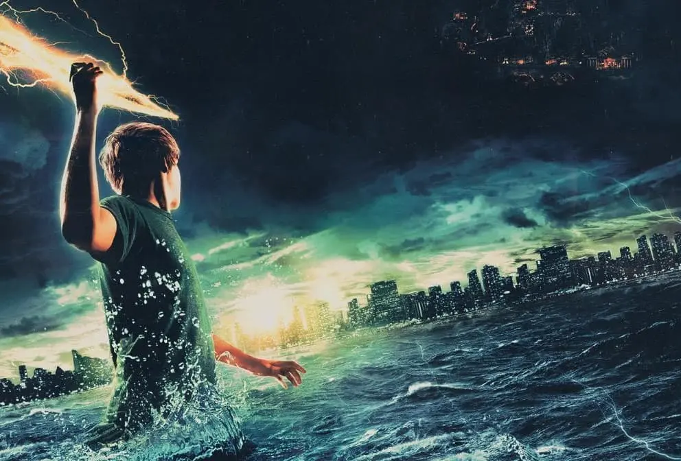 Background image for Percy Jackson and the Olympians series Background image for Percy Jackson and the Olympians series